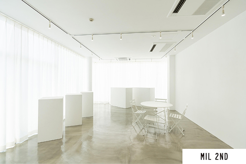 白を基調としたミニマルなミルセカンド